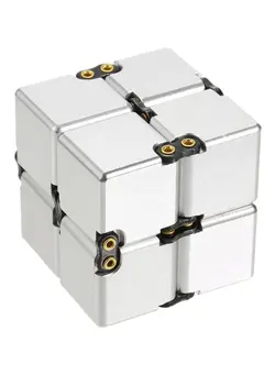 گجت، فیجت و سرگرمی اسپینر Foldable Infinity Fidget Cube Sensory Toy 40millimeter 