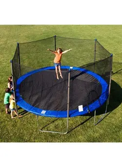 بازی‌های فضای باز و تجهیزات پارک ترامپولین Trampoline 8feet 