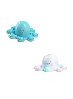 گجت، فیجت و سرگرمی اسپینر Flipped Octopus Pop Fidget Squishy Toy 