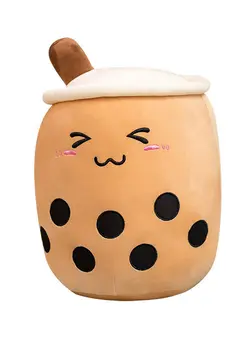 عروسک و لوازم  جانبی اکسسوری عروسک Girls Creative Bubble Tea Shaped Stuffed Doll Plush Toy Sofa Decor Birthday Gift 20 x 10 x 20cm 