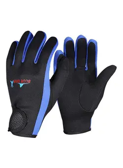 شنا کمک آموزشی High Elasticity 1.5mm Neoprene Winter Sport Swimming Snorkeling Diving Gloves 