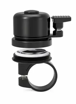 تجهیزات دوچرخه زنگ دوچرخه Concealed Bike Bell for Apple AirTag, Bike GPS Tracker, AirTag Bike Mount, Classic Loud Sound of Black Bells, Fits 0.87 to 1 Inch Bike Handlebars Best Gifts for Teen Boys Girls 