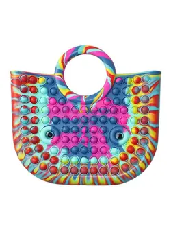 گجت، فیجت و سرگرمی پاپ ایت Prime Hand Bag, Pop Fidget It Purse, Popper Push Bubble Sensory Stress Release Toy For Kids, School Supplies Backpack 