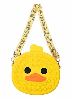 گجت، فیجت و سرگرمی پاپ ایت Prime Cute Bag Pops Fidget Toys Push It Bubble Stress Reliever Duck Simple Dimmer Anti stress Children Sensory Toys Backpack 
