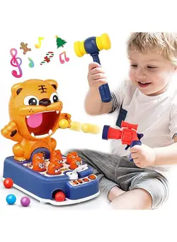 اسباب‌بازی‌های کودک و نوپا سایر 3 in 1 Whack A Mole for Hammering and Pounding Game Toys 