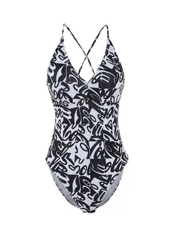 شنا مایو One Piece Bikini Swimsuit L 