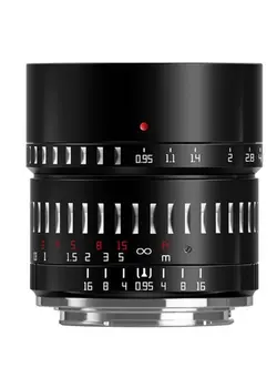 لنز و لوازم جانبی لنز دوربین Mirrorless TTArtisan 50mm f/0.95 APS-C Lens for Micro Four Thirds 