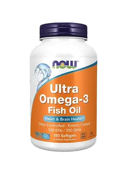 ویتامین‌های خوراکی مکمل‌های سلامت قلب Ultra Omega-3 500 EPA / 250 DHA 180 Softgels