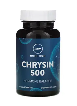 ویتامین و ساپلیمنت مکمل‌های گوارشی Chrysin 500 Dietary Supplement - 30 Vegan Capsules
