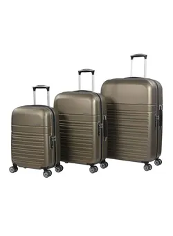 چمدان و ساک مسافرتی ست چمدان Eminent KF91 3Pcs Trolley Luggage Set Coffee 