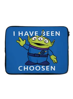 کیف، کوله‌پشتی و چتر کیف و کوله لپ تاپ Toy Story Alien Printed Sleeve For 12-Inch Laptop 12inch Blue/White/Green 