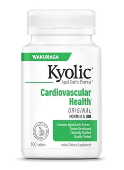 ویتامین و ساپلیمنت مکمل‌های گوارشی Aged Garlic Extract Formula 100 Original Cardiovascular 100 Tablets (Packaging May Vary)