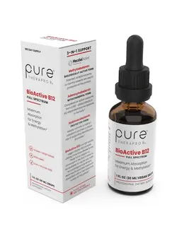 ویتامین و ساپلیمنت مکمل‌های گوارشی Bioactive Vegan Vitamin B12 Sublingual Liquid Supplement (4 Drops A Day For A 180Day Supply) B12 Liquid Vitamin Drops With Hydroxocobalamin Adenosylcobalamin & Methylcobalamin 1000 Mcg Per Drop