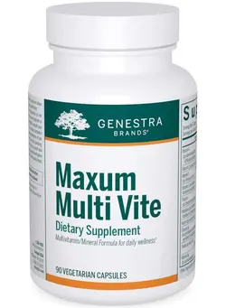 ویتامین و ساپلیمنت مکمل‌های گوارشی Maxum Multi Vite ; Multi Vitamin Mineral Formulation With Rutin Coq10 And Green Tea Extract ; 90 Capsules
