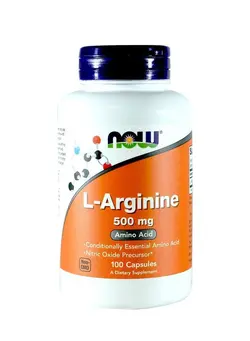 ویتامین و ساپلیمنت دمنوش و مکمل‌های گیاهی Foods Arginine 500Mg 100 Capsules (Pack Of 2)