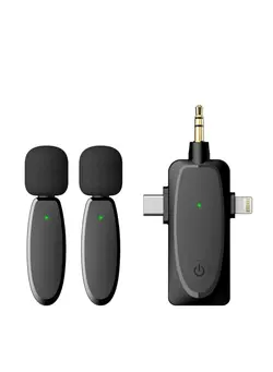 میکروفون سایر GULFLINK wireless one to two lavalier microphone 