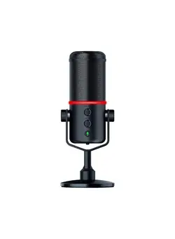 میکروفون سایر Seiren Elite Microphone Single Dynamic Capsule Built-In High-Pass Filter Digital/Analog Limiter Cardioid Pickup Pattern USB Plug and Play with Microphone Windscreen 