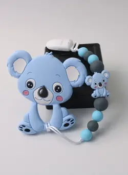 اسباب‌بازی‌های کودک و نوپا سایر BPA Free Silicone Baby Teething Toy on Clip 