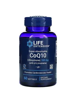 ویتامین‌های خوراکی مکمل‌های سلامت قلب Super-Absorbent CoQ10 - 60 Softgels