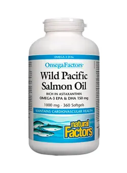 ویتامین‌های خوراکی مکمل‌های سلامت قلب Wild Pacific Salmon Oil 90 Softgels