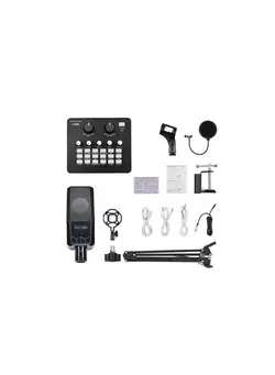 میکروفون سایر Professional Recording Condenser Microphone TLC 289 Studio Condenser Microphone Set With L068 Sound Card 
