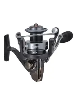 ماهیگیری چرخ و قرقره Spinning Fishing Reel 13BB+1 Ball Bearings 3000-10000 Series Boat Rock Sea HQ4000 13*8.5*12.5cm 