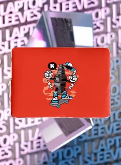 کیف، کوله‌پشتی و چتر کیف و کوله لپ تاپ 13 inch Laptop Sleeve Engine Spark Plug Design 
