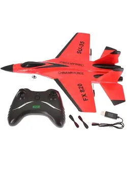 وسایل نقلیه RC و قطعات سایر SU-35 Remote Control Airplane,RC Fixed Wing Plane Glider Airplane with Remote Outdoor Sport Game Toys 