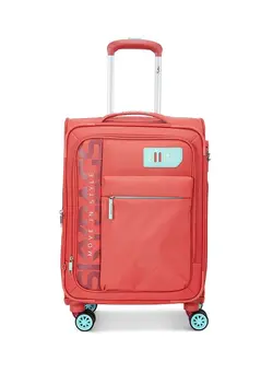 چمدان و ساک مسافرتی چمدان تک 8 WHEELS SKYBAGS VANGUARD PLUS CORAL SOFTSIDE CABIN TROLLEY BAG - SK STVAPW59COR 
