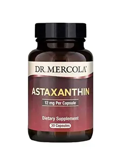 ویتامین‌های خوراکی مکمل‌های سلامت قلب Astaxanthin Dietary Supplement 12mg - 30 Capsules