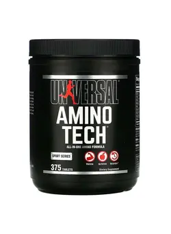 مکمل‌های ورزشی آمینو اسید Universal Nutrition Amino Tech, 375 Tablets