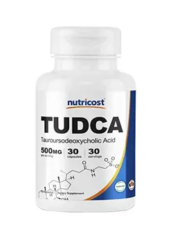 مکمل‌های ورزشی آمینو اسید Tudca (Tauroursodeoxycholic Acid) 500mg - 30 Capsules