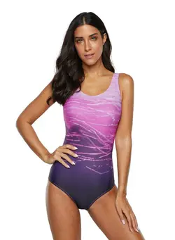 شنا مایو One Piece Swimsuit With Detachable Padded Cups 25.0x20.0x4.0cm 