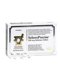 ویتامین و ساپلیمنت مکمل‌های گوارشی Selenoprecise ; World'S Only Pharmaceuticalgrade Organic Selenium Supplement ; Guaranteed 88.7% Absorption ; Thyroid Support Immune System Prostate Protection & Heart Health ; Selenium 100 Mcg Tabs