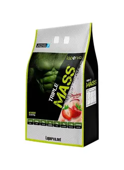 مکمل‌های ورزشی پروتئین Triple Mass with Strawberry Flavor -6Kg