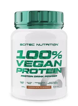 مکمل‌های ورزشی پروتئین Scitec Nutrition 100% Vegan Protein- Chocolate Flavor 1 Kg