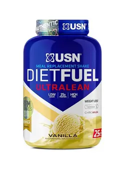 مکمل‌های ورزشی پروتئین USN Diet Fuel UltraLean Vanilla 2KG