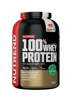 مکمل‌های ورزشی پروتئین Whey protein 2250g 100% white chocolate & coconut Nutrend