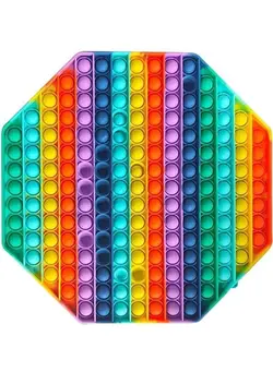 گجت، فیجت و سرگرمی پاپ ایت Polygon Sensory Bubble Push Fidget Toy 
