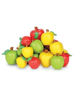 اسباب‌بازی‌های کودک و نوپا سایر Attribute Apples Sorting And Matching Set Of 27 Pieces Toddler Learning Toys Ages 3+ 