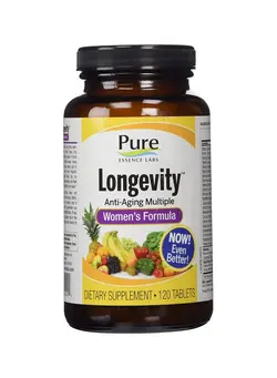 ویتامین و ساپلیمنت مکمل‌های مخصوص بانوان Longevity Formula Anti Aging Multiple Dietary Supplement - 120 Tablets