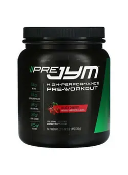 مکمل‌های ورزشی افزایش انرژی JYM Supplement Science Pre JYM High-Performance Pre-Workout Black Cherry 1.7 lbs (780 g)