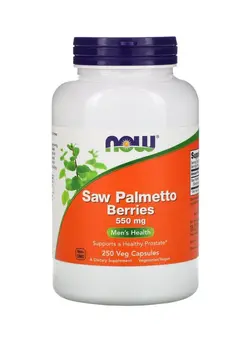 ویتامین و ساپلیمنت مکمل‌های گوارشی Saw Palmetto Berries Dietary Supplements 550 Mg - 100 Capsules
