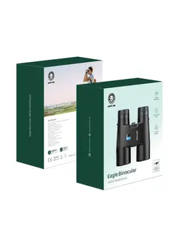 دوربین فیلم‌برداری و عکاسی تلسکوپ و میکروسکوپ Green Lion Eagle Binocular 10X42 Fixed Focus - Black 
