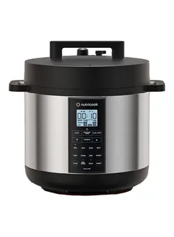 پلوپز، زودپز و آرام‌پز زودپز Smart Pot 2 Prime 8 Appliances in 1 Pressure Cooker Sauté Pot Slow Cooker Rice Cooker Cake Maker Steamer Yogurt Maker and Food Warmer 8.0 L 1200.0 W SP208P Silver/ Black 