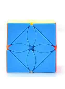 پازل سایر Mfjs Meilong Maple Leaf Skewb Stickerless Speed Cube Cubing Classroom Maple Leaves Skewb Magic Cube Stickerless 