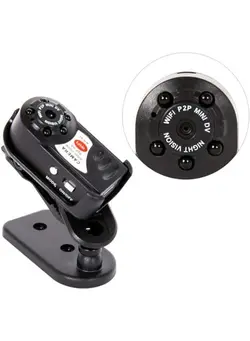 دوربین فیلم‌برداری و عکاسی سایر WiFi Wireless Recorder Mini DV DVR Camera Smallest Night Vision Video Camcorder 