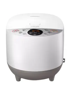 پلوپز، زودپز و آرام‌پز پلوپز Digital Rice Cooker 1.8 L 940 W HD4515/55 White 