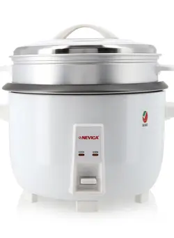 پلوپز، زودپز و آرام‌پز پلوپز Nevica Electric Rice cooker with streamer 1600W NV-604RC White 