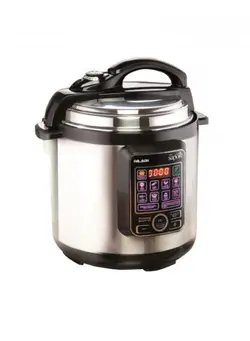 پلوپز، زودپز و آرام‌پز زودپز Sapore Pressure Cooker 6L 1000W 6 l 30622 Silver 